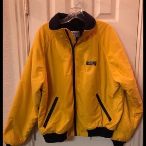 LL Bean Vintage Warm Up Jacket, Size L, Good preowned condition